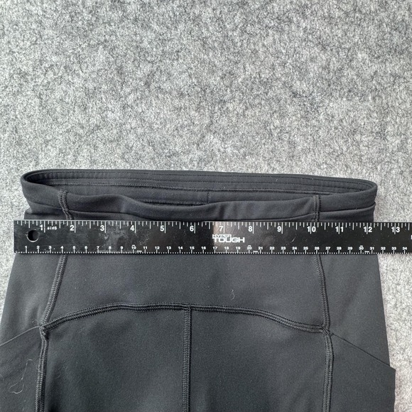 Lululemon Leggings Womens 4 Black Ankle High Rise Pockets Running Yoga Gym - Picture 10 of 10